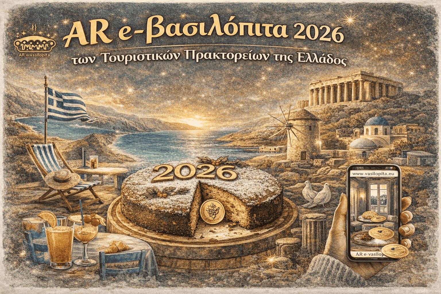 AR e-Βασιλόπιτα - Logo